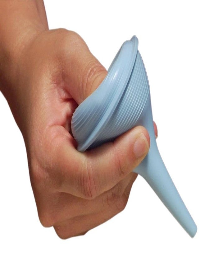 كومفرت أكسيس محاقن مطاطية مريحة لغسل وإزالة شمع الأذن، عبوة مشتركة من 1 أونصة خضراء، 2 أونصة زرقاء، 3 أونصة خضراء - Image 4